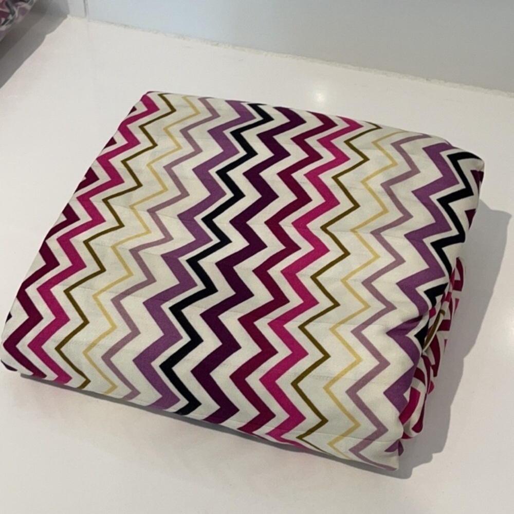 Missoni + Target Exploded Floral Crib Dust Ruffle - Picture 4 of 4